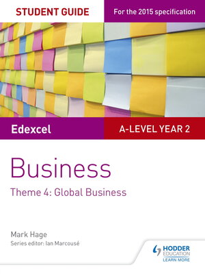 cover image of Edexcel A-level Business Student Guide